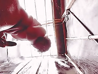 tasting cucumber salad on my hot ass