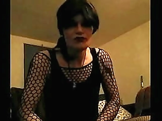 ms kittys clitty - ms kat petersen strokes her she cock - cum suck me hard boy!