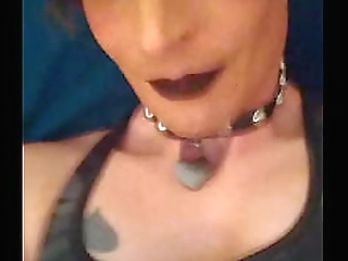 horny shemale blowjob at home