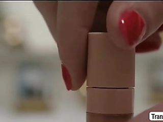 tgirl loves sucking her lovers bigdick