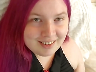 bbw pov shemale fucks you with big cock and cums with sexy toy