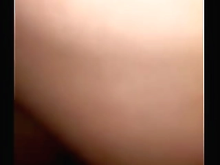 blonde t-girl strips red lingerie and finger fucks her ass