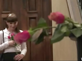 slim ts realtor analed by bf in bed