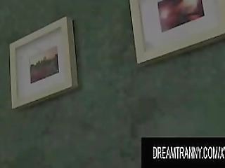 big tits ts ariella shamless trades blowjobs in 69 and gets her ass drilled