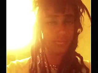 sexy shemale, dildo-play, cum-splattered fun