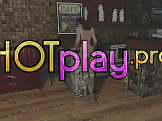 hot shemale gets fuck by big cock stud