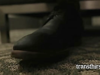 dude fucks his tranny crush for his first time