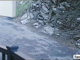 tbabe shows she can handle sucking a bigdick