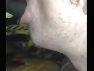 putting my face in my tranny'_s prostitute booty while i suck her bbc