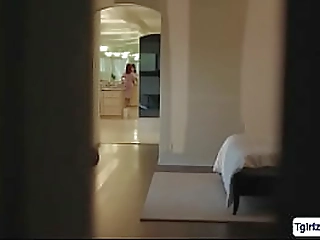 trans babe carla bruna takes it deep