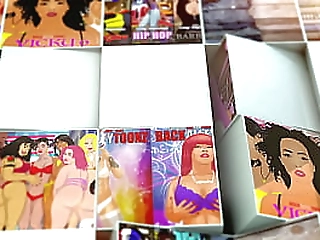 sexy thick big-booty trans pornstar ashley hunter big dick cartoon feature