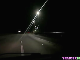 sexy ts erika flaunts huge assets in the pool