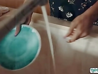 blonde shemale butt fucked by ts stepmom