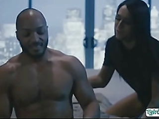 horny tbabe analed by black husband dick