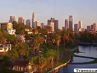 busty ts butt fucked by black friend