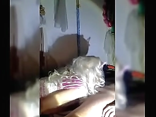 perfect teen ladyboy in sexy dress is stripping and wanking