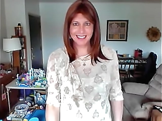 hot daddy fucking your shemale pussy and making you explode with cum