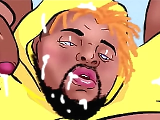 gorgeous shemale with a big dick ejaculates