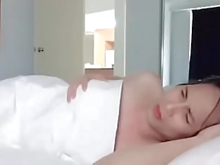 woke up masturbation and ass play by trans anairb