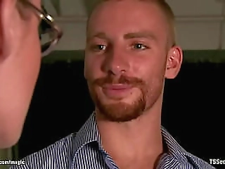 shemale fuck bound couple on audition