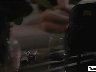 tbabe bangs her girlfriends tight pussy