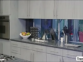 nicolly lopez whacks her shemale cock