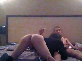 regan starr gets his ass gangbanged from three trannies