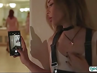 busty shemale fucks her new horny stepteen