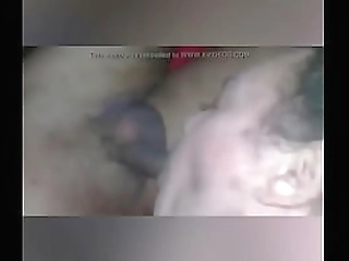 short-haired ladyboy with small tits strokes her small cock