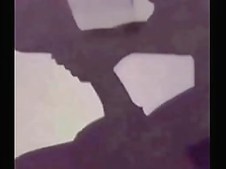 horny brunette shemale teaseing and stroking her cock