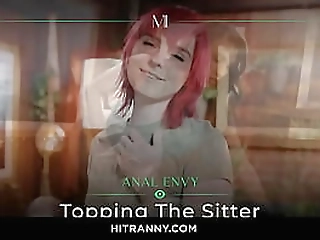 portuguese shemale slut plays with grandpa cock until cums