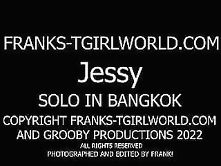 frank'_s tgirl world: jessy enjoys herself