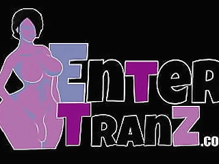 a big booty trans woman takes her frustration out on her friend and her husband