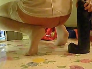 biggest dildo in my ass part two