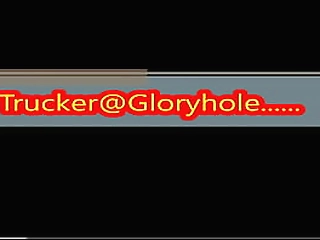 gorgeous blond shemale sucks gloryhole cock at home to get cum