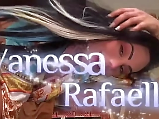 curvy black hair tranny gets  a deep anal drilling on the couch