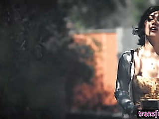 art student shemale daisy taylor fucked by a big ass painter milf siri dahl