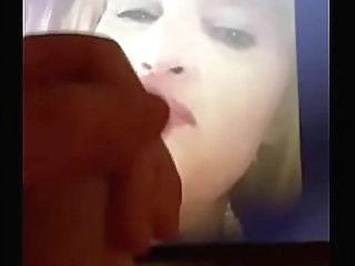 new red look for the cumshot pornstar