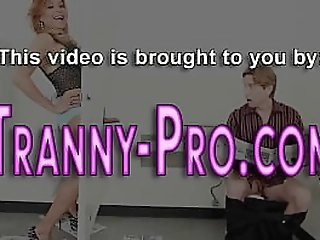 shemale couplehaving extreme anal sex - translesbian