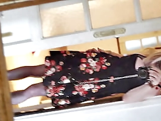 hard anal gaping for a blonde transgirl