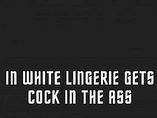 in white lingerie sandra zanerri gets cock in the ass