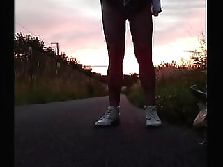 brunette shemale  girl and stud in hardcore threesome