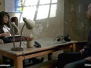 asian shemale boss fucking worker