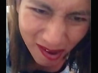 a young shemale girl waited for her friend - big cock